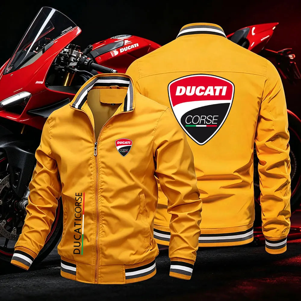 Chaqueta Ducati Hombre 2026 Verano Ultraligera Deportiva Protección Solar