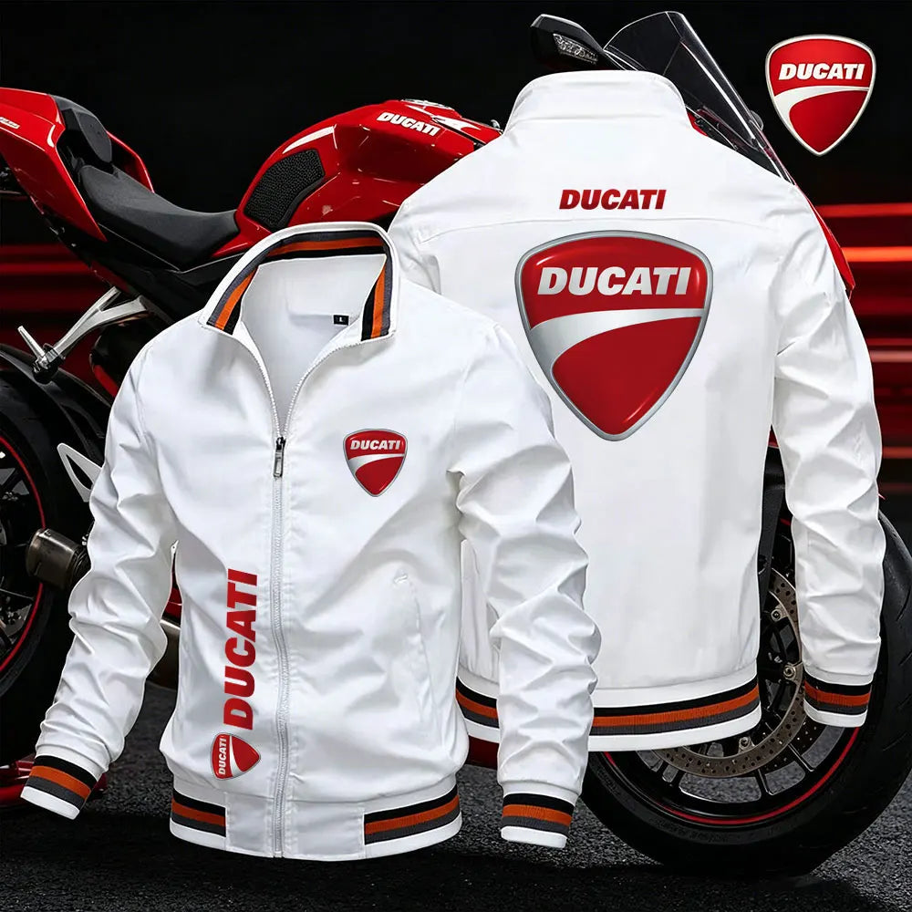 Chaqueta Ducati Hombre 2026 Verano Ultraligera Deportiva Protección Solar