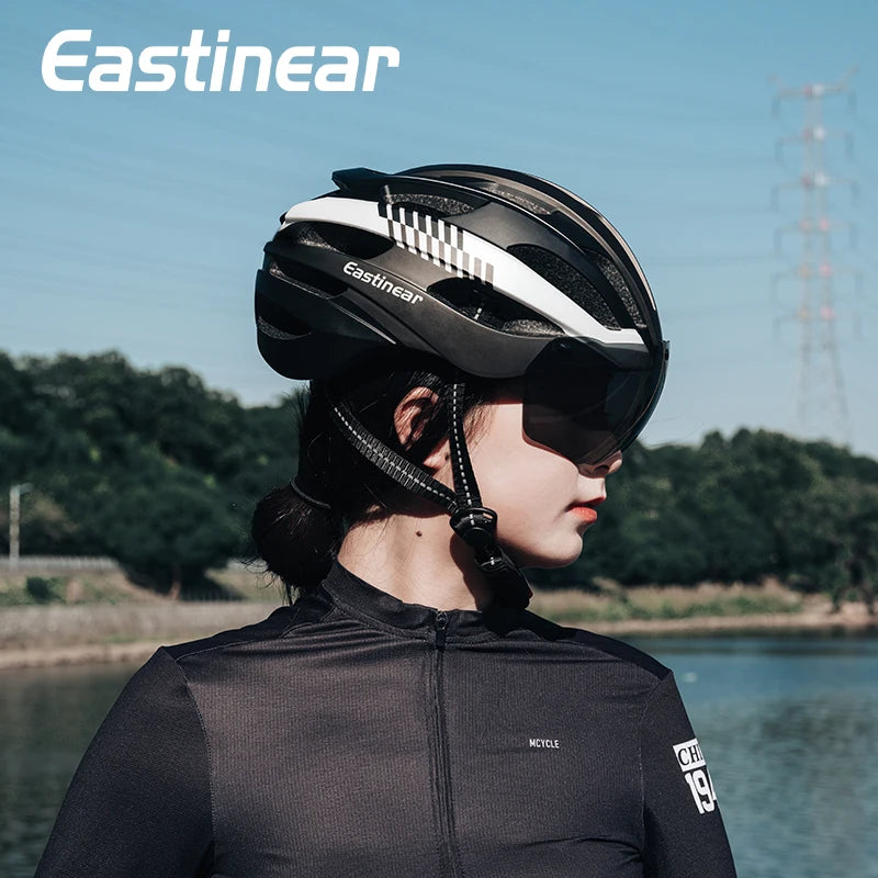 Casco Eastinea con Gafas Magnéticas: Ciclismo MTB/Carretera Seguridad - Corporación Turística