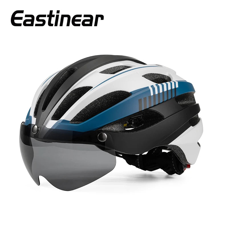 Casco Eastinea con Gafas Magnéticas: Ciclismo MTB/Carretera Seguridad - Corporación Turística