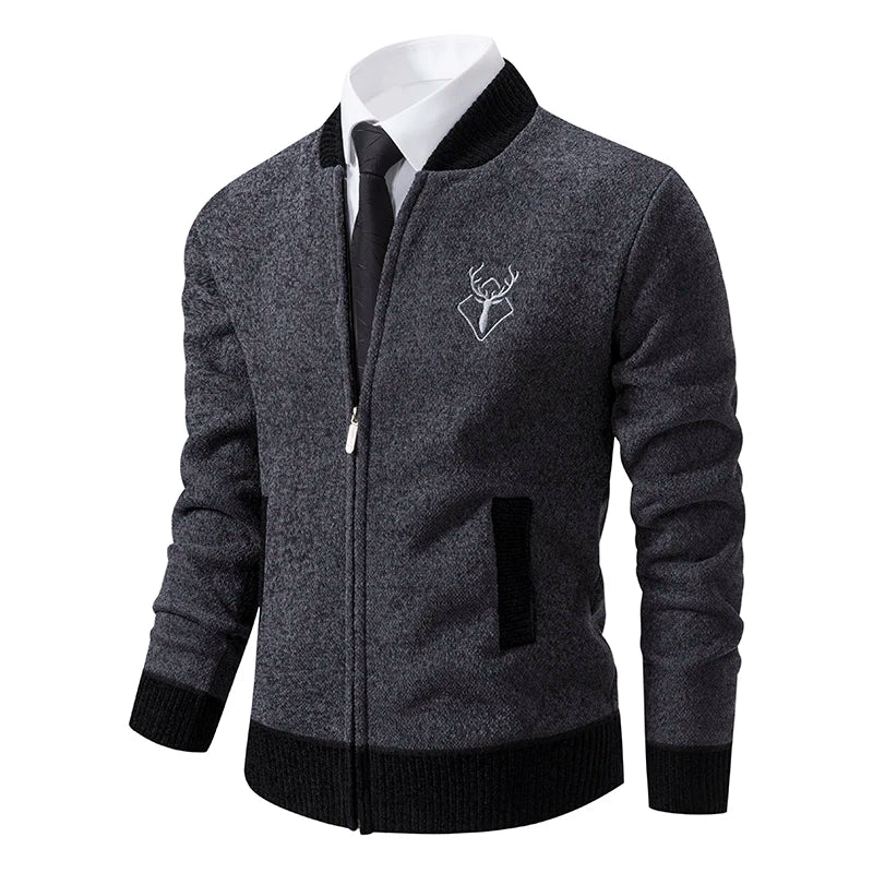 Chaqueta Chenilla Hombre ENWEIGE: Cárdigan Punto Cálido Invierno