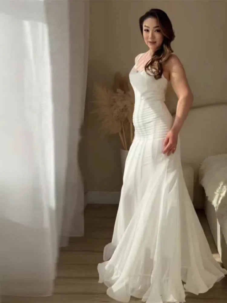 Falda Sirena Lunares Volantes Cintura Alta HOLD YOUNG | Elegante Verano