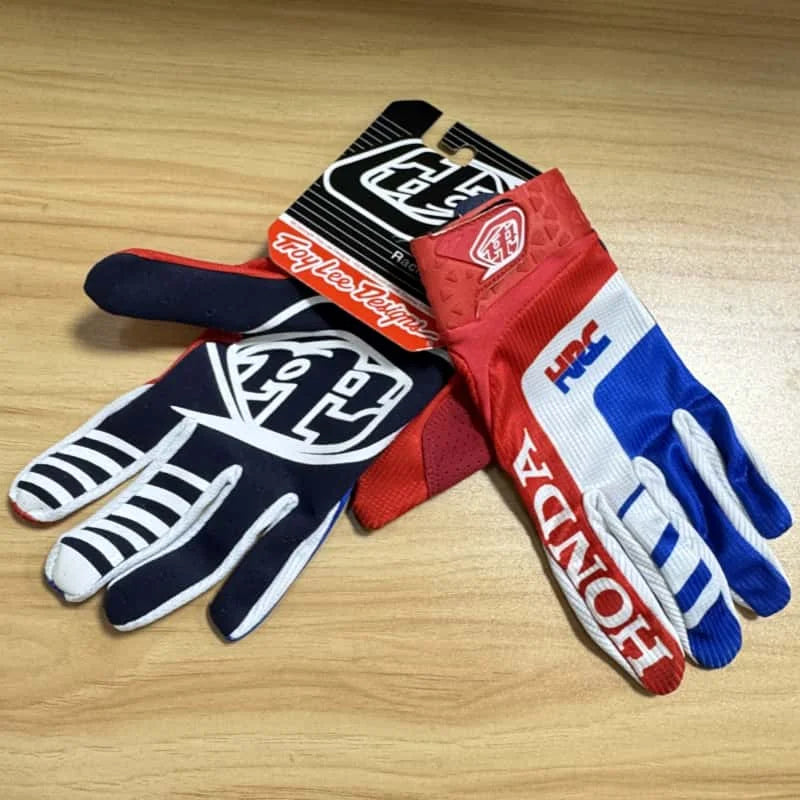Guantes Moto Honda Todoterreno Dedo Completo Transpirables - Corporación Turística