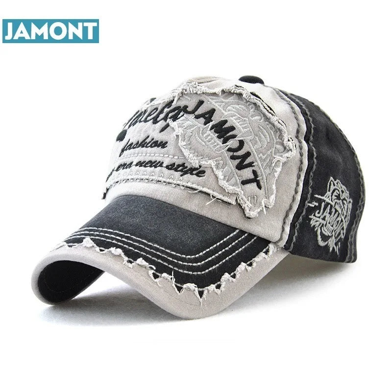 Gorra Béisbol Algodón JAMONT Unisex Bordada Ajustable - Corporación Turística