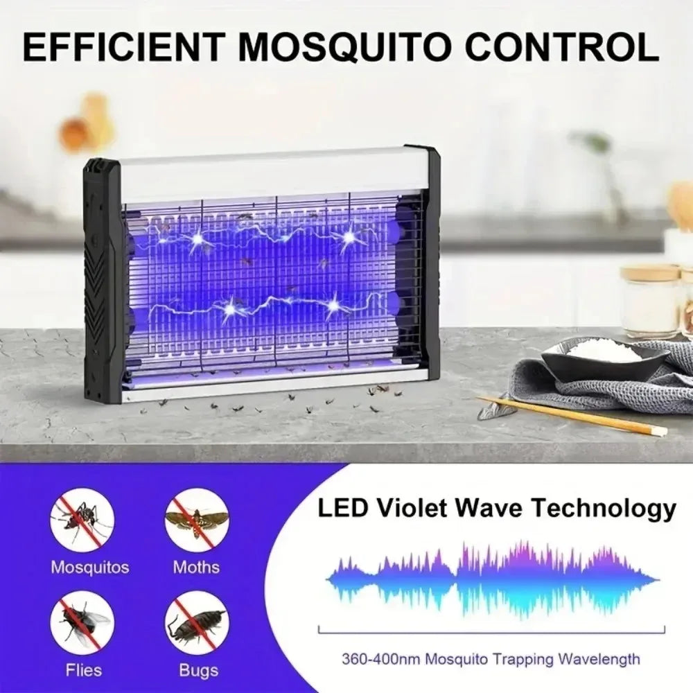 Lámpara Antimosquitos JOYINLED Luz UV - Trampa Insectos Interior Hogar - Corporación Turística