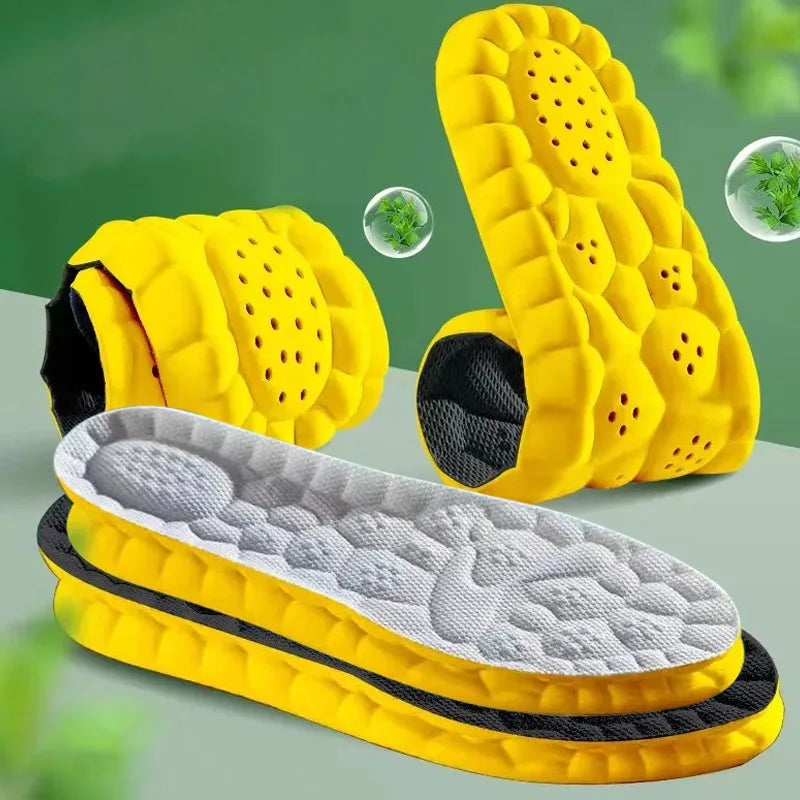 Plantillas Memory Foam Ortopédicas para Pies - Transpirables y Cómodas (4 Piezas)