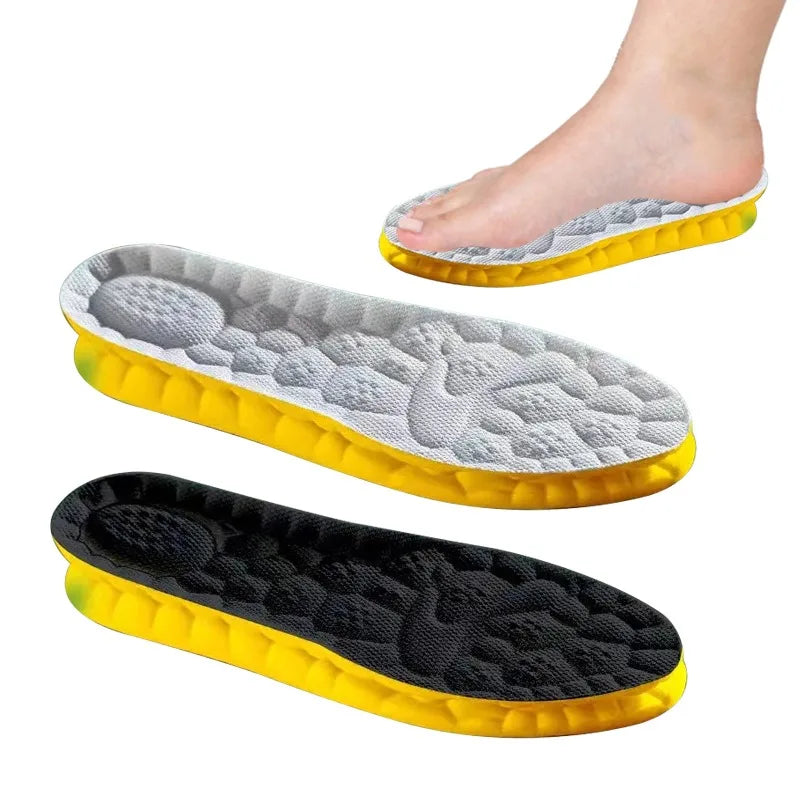 Plantillas Memory Foam Ortopédicas para Pies - Transpirables y Cómodas (4 Piezas)