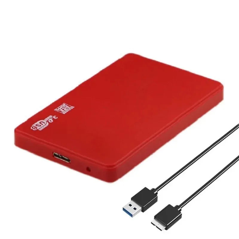 Caja Disco Duro USB 3.0 2.5" SATA SSD 5Gbps Kebidu - Alta Velocidad
