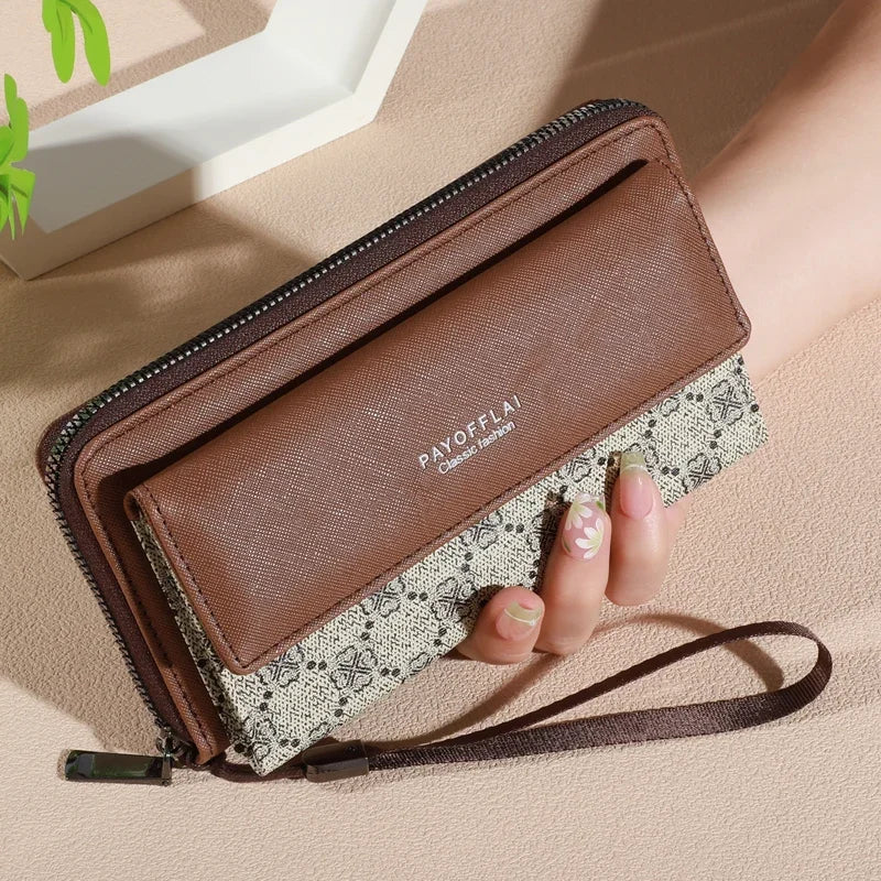 Cartera Piel Sintética Hombre MADLEY Doble Capa RFID - Elegante y Funcional - Corporación Turística