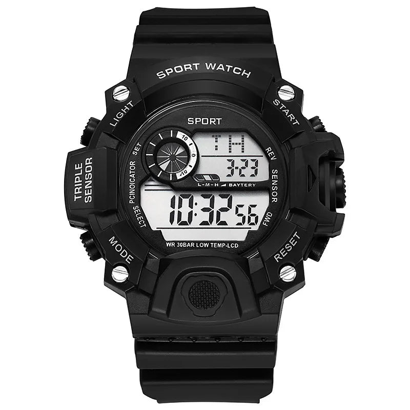 Reloj Deportivo Digital MAYZHISU Hombre Esfera Grande Multifuncional Sumergible