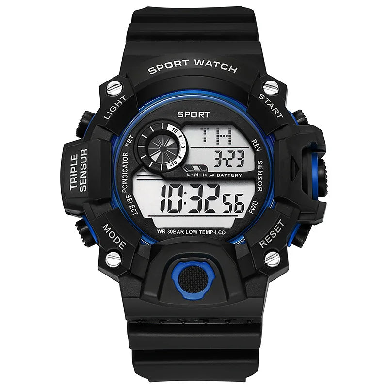Reloj Deportivo Digital MAYZHISU Hombre Esfera Grande Multifuncional Sumergible