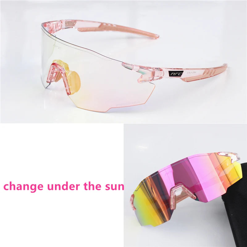 Gafas de Ciclismo NRC UV400 TR90 - Deportivas MTB, Pesca, Senderismo - Corporación Turística
