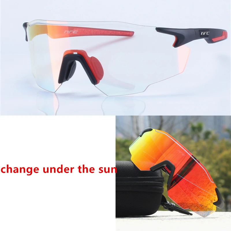 Gafas de Ciclismo NRC UV400 TR90 - Deportivas MTB, Pesca, Senderismo - Corporación Turística