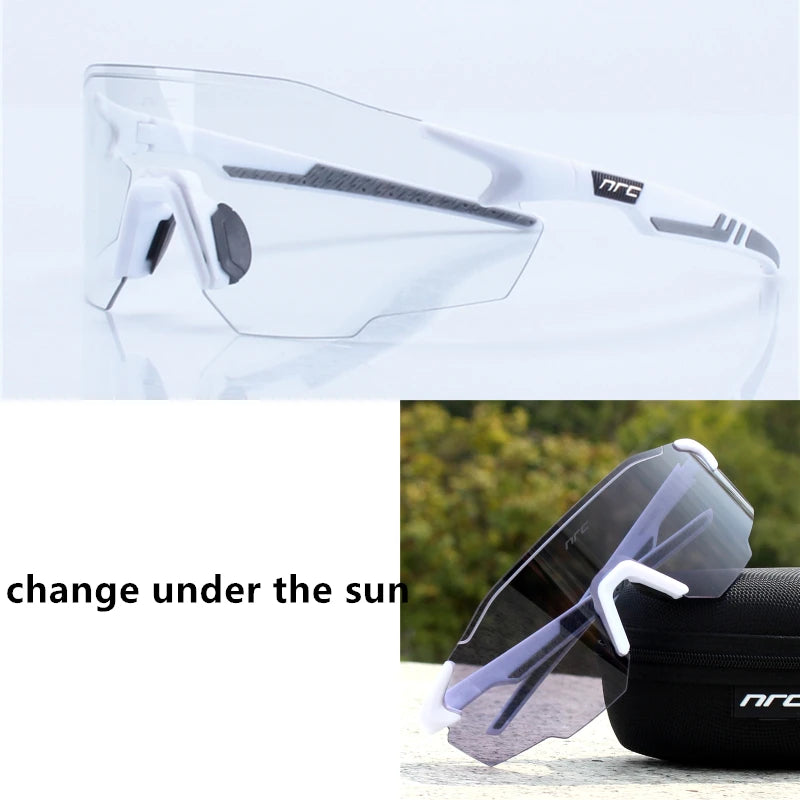 Gafas de Ciclismo NRC UV400 TR90 - Deportivas MTB, Pesca, Senderismo - Corporación Turística