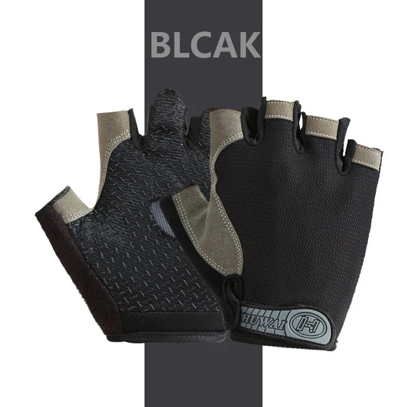 Guantes Ciclismo Medio Dedo QzeUpwardSpirit Transpirables Antideslizantes - Corporación Turística