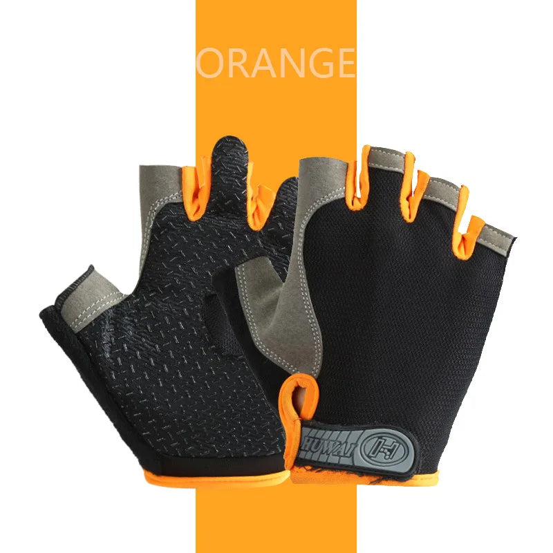 Guantes Ciclismo Medio Dedo QzeUpwardSpirit Transpirables Antideslizantes - Corporación Turística