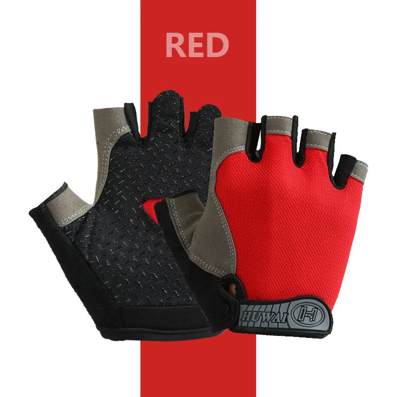 Guantes Ciclismo Medio Dedo QzeUpwardSpirit Transpirables Antideslizantes - Corporación Turística