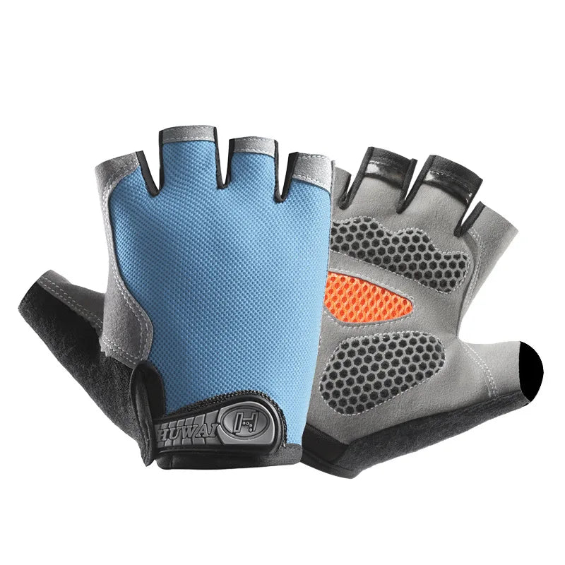 Guantes Ciclismo Medio Dedo QzeUpwardSpirit Transpirables Antideslizantes - Corporación Turística