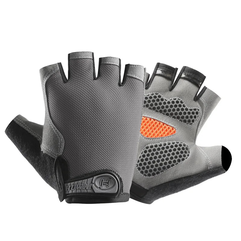 Guantes Ciclismo Medio Dedo QzeUpwardSpirit Transpirables Antideslizantes - Corporación Turística