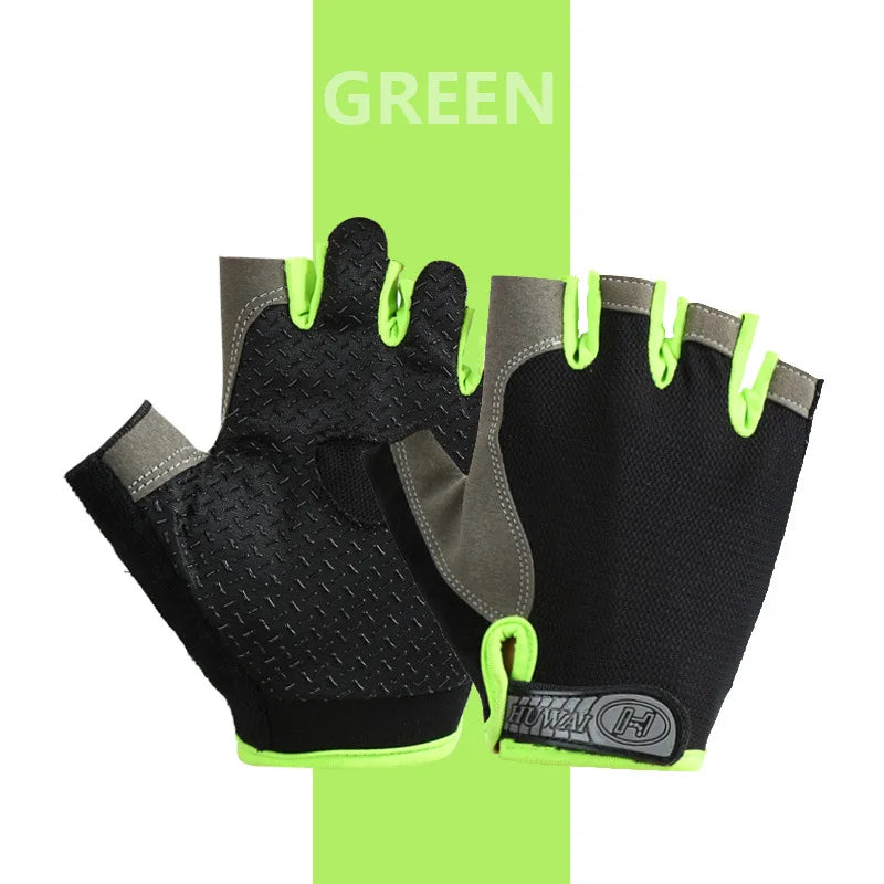 Guantes Ciclismo Medio Dedo QzeUpwardSpirit Transpirables Antideslizantes - Corporación Turística