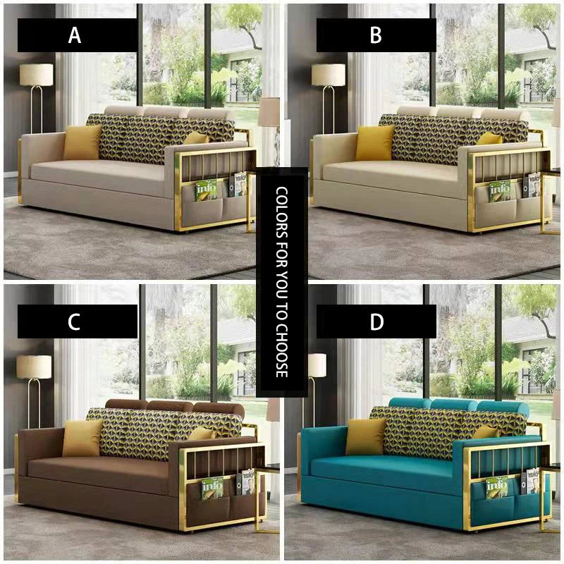 Sofá Cama RAMA DYMASTY Moderno 200-240cm Amarillo