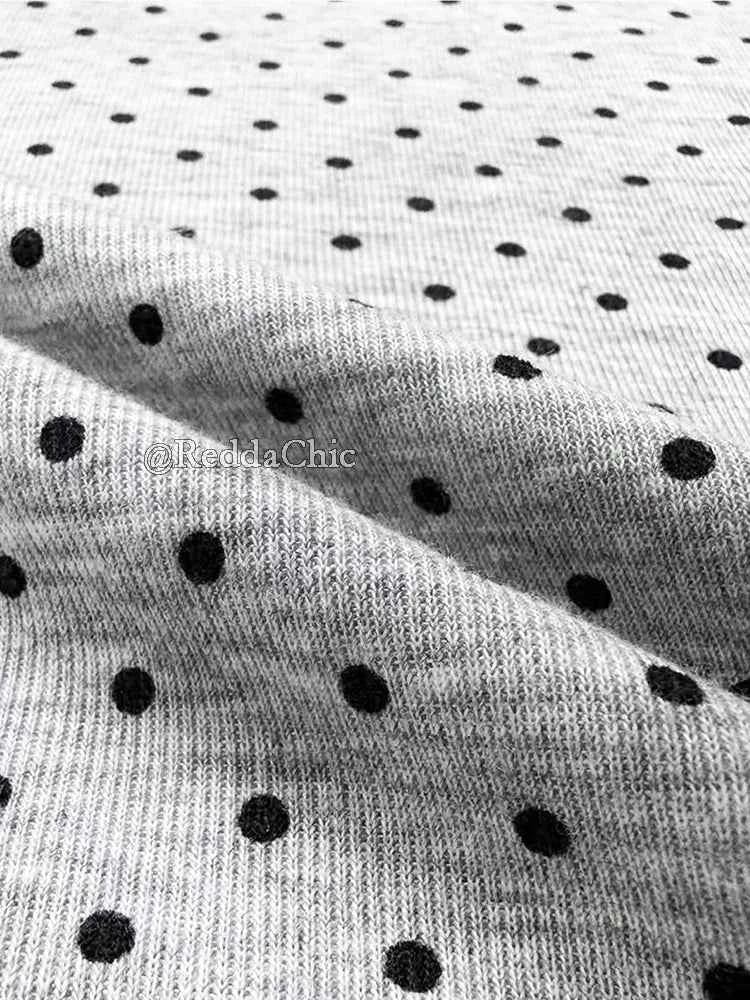 REDDA CHiC Camiseta Grunge Lunares Mujer Otoño Y2k