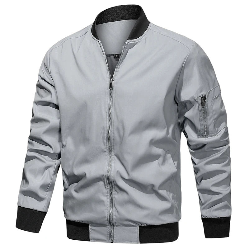 Chaqueta Bomber Hombre ReFire Gear: Ligera y Moderna para Primavera/Otoño - Corporación Turística