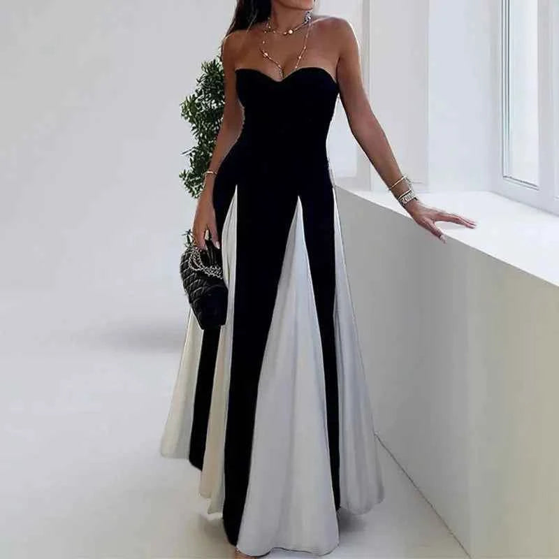 Vestido Midi Rosa Vacaciones Mujer 2026 Elegante Tirantes Finos Línea A