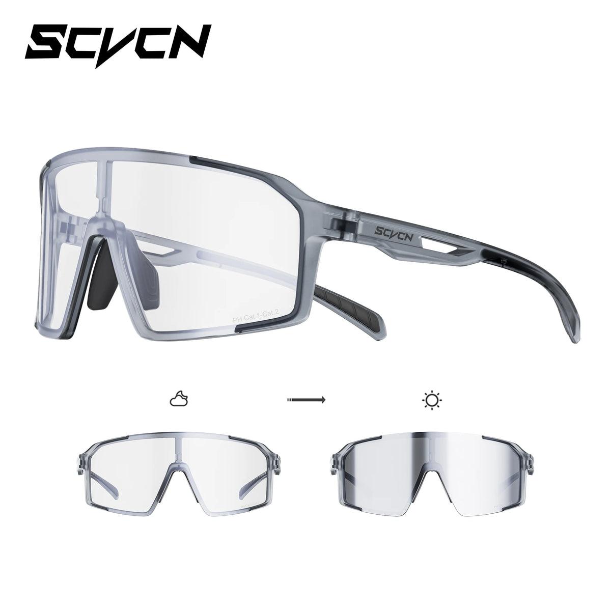 Gafas Fotocromáticas SCVCN Ciclismo Hombre Mujer UV400 Deportivas - Corporación Turística