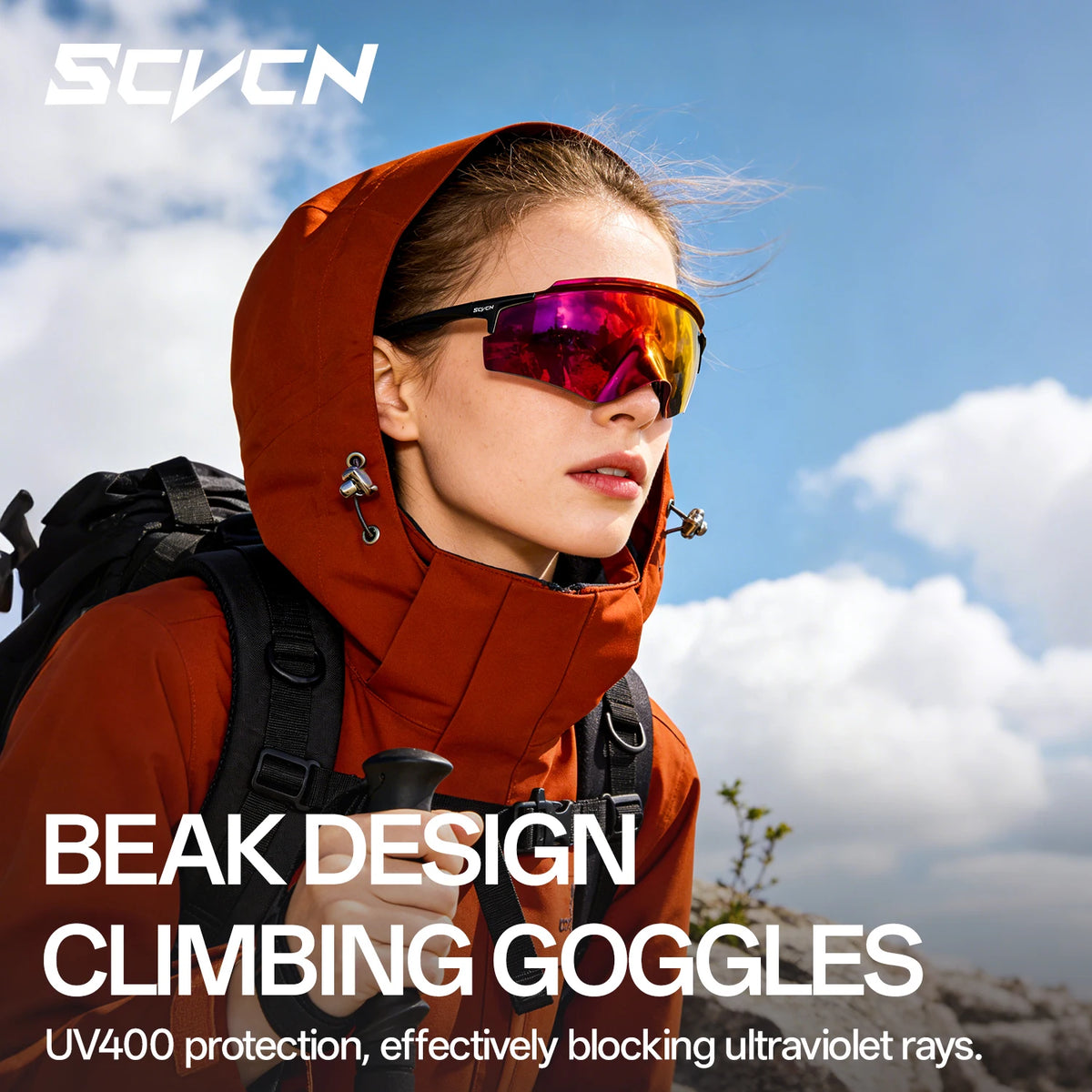 Gafas Ciclismo SCVCN UV400 Deportivas Hombre/Mujer MTB - Corporación Turística