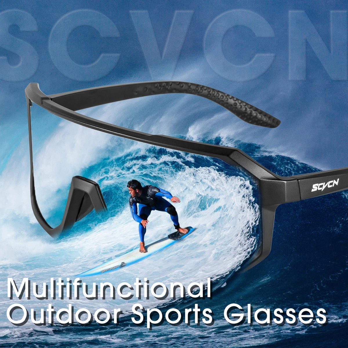 Gafas Ciclismo SCVCN UV400 Fotocromáticas Unisex - Deportes Outdoor - Corporación Turística