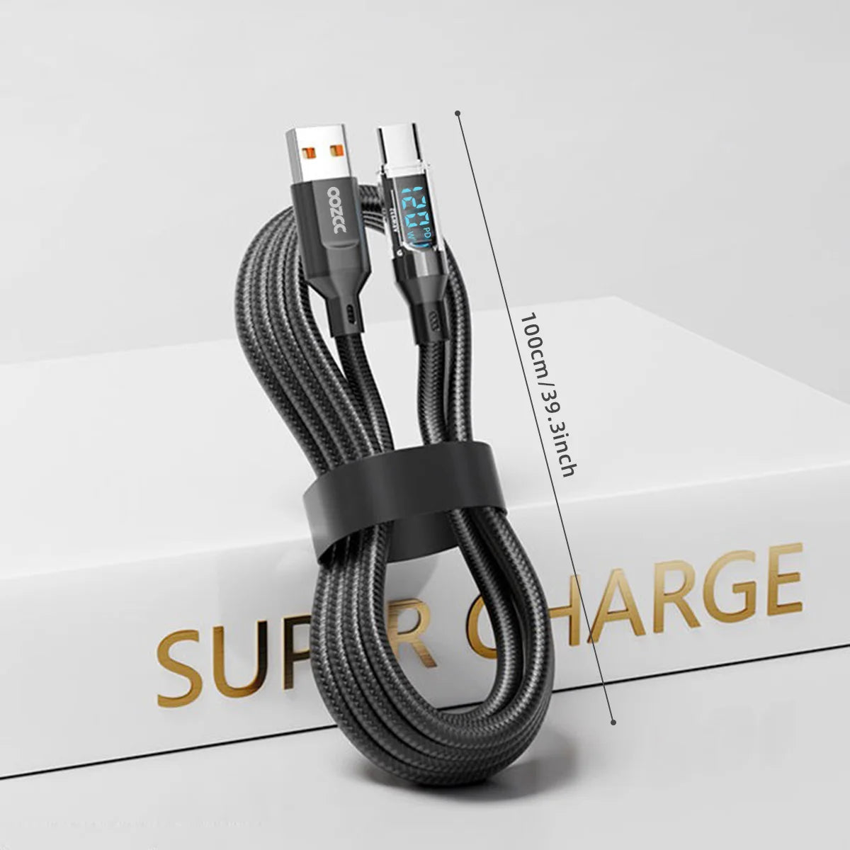 OOZCC Cable USB-C a Lightning 120W Carga Rápida MFi - Corporación Turística