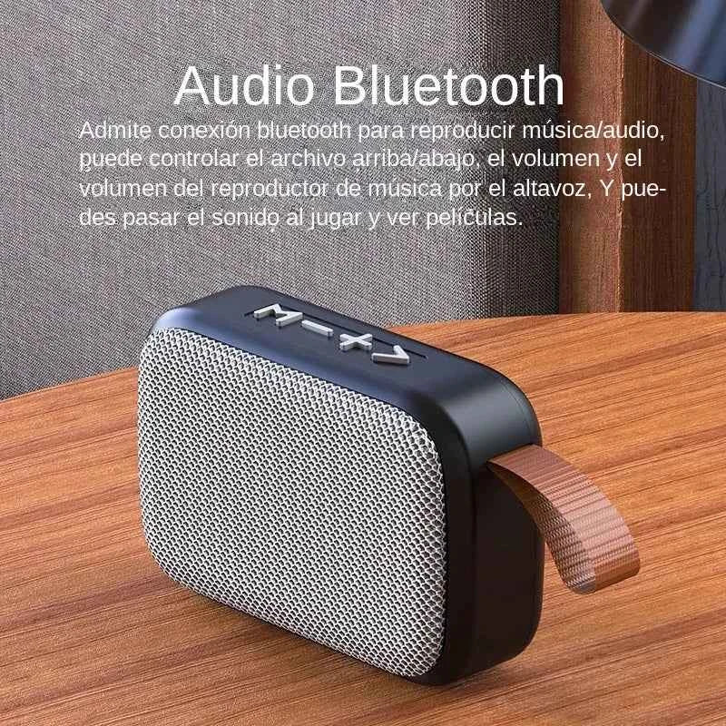 Altavoz Bluetooth VORILYNEX Portátil ABS Mini Estéreo - Audio Exterior