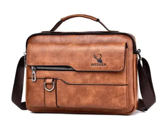 Bolso Bandolera Piel Sintética Weixier Hombre | Viaje y Negocio