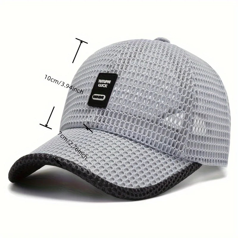 Gorra de Verano con Protección UV - WRELS - Malla Transpirable - Corporación Turística