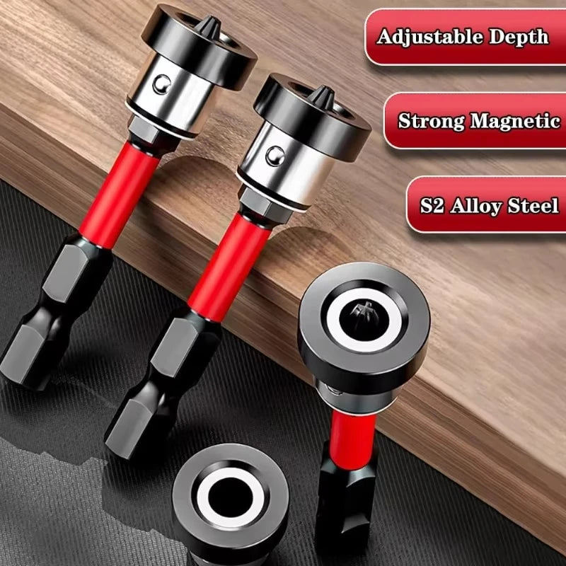 Puntas Magnéticas YUKU 6.35mm para Yeso – Acero Aleado Duradero