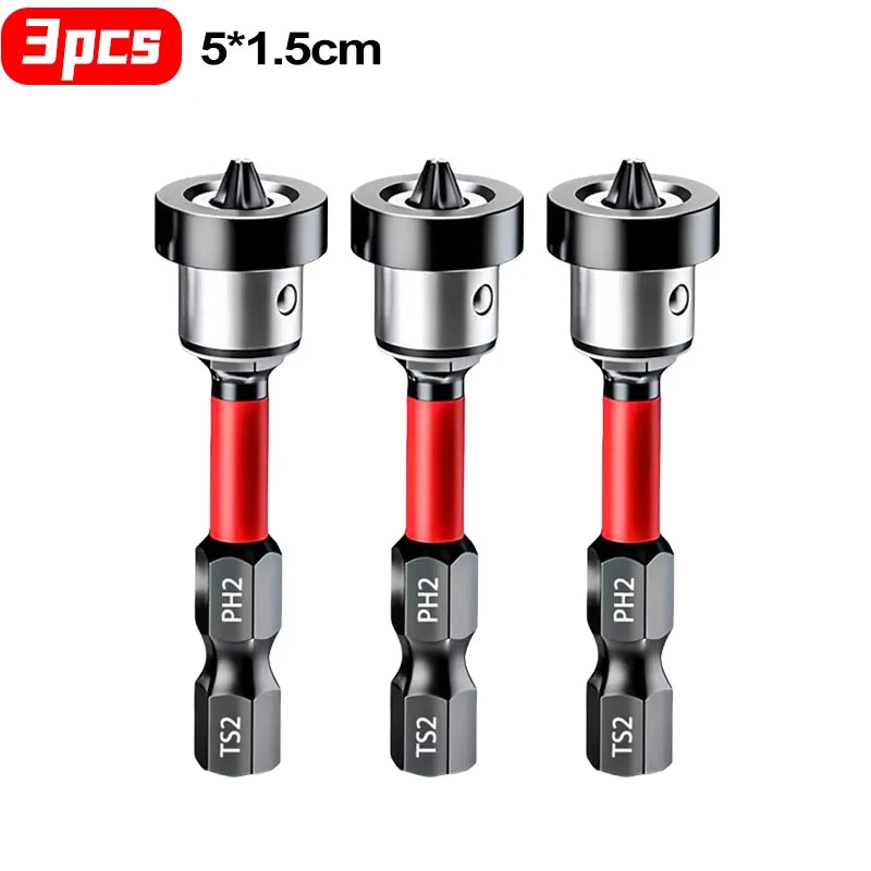 Puntas Magnéticas YUKU 6.35mm para Yeso – Acero Aleado Duradero