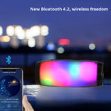 green with light Altavoz portátil inalámbrico Bluetooth by malltor sold by malltor