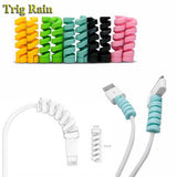 Pink Espiral protector de Cable USB by malltor sold by malltor