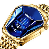 Gold-mesh Gold Reloj de lujo by malltor sold by malltor