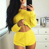 Yellow Conjunto Blusa y Short by malltor sold by malltor