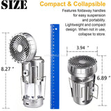 silver-usb cable Linterna LED para acampar by malltor sold by malltor