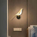 Lámpara de pared LED Pájaro dorado - Malltor