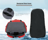 Mochila para acampar al aire libre de 60L con cubierta para lluvia