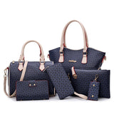 Blue Bolsos de cuero de moda by malltor sold by malltor