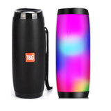 black with light Altavoz portátil inalámbrico Bluetooth by malltor sold by malltor