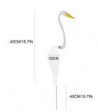 new white blue Flamingo Decoración de Playa y Jardín by malltor sold by malltor