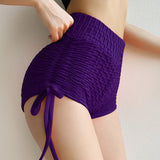 purple Leggins cortos transpirables by malltor sold by malltor
