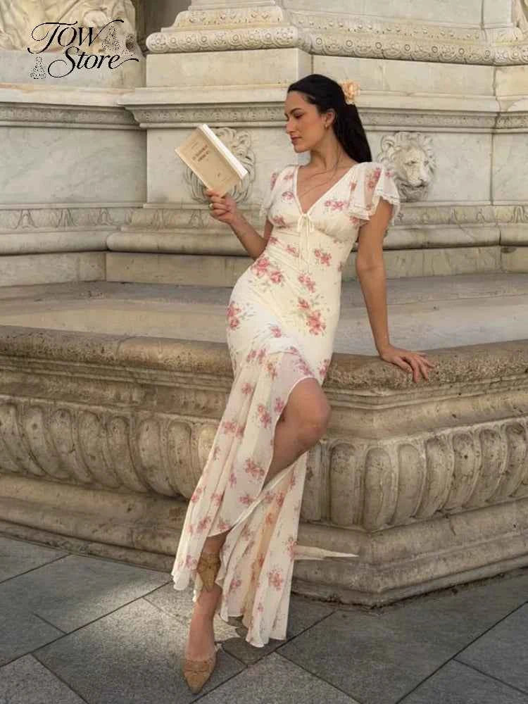 Vestidos > Vestidos Largos > Vestidos Florales de Verano