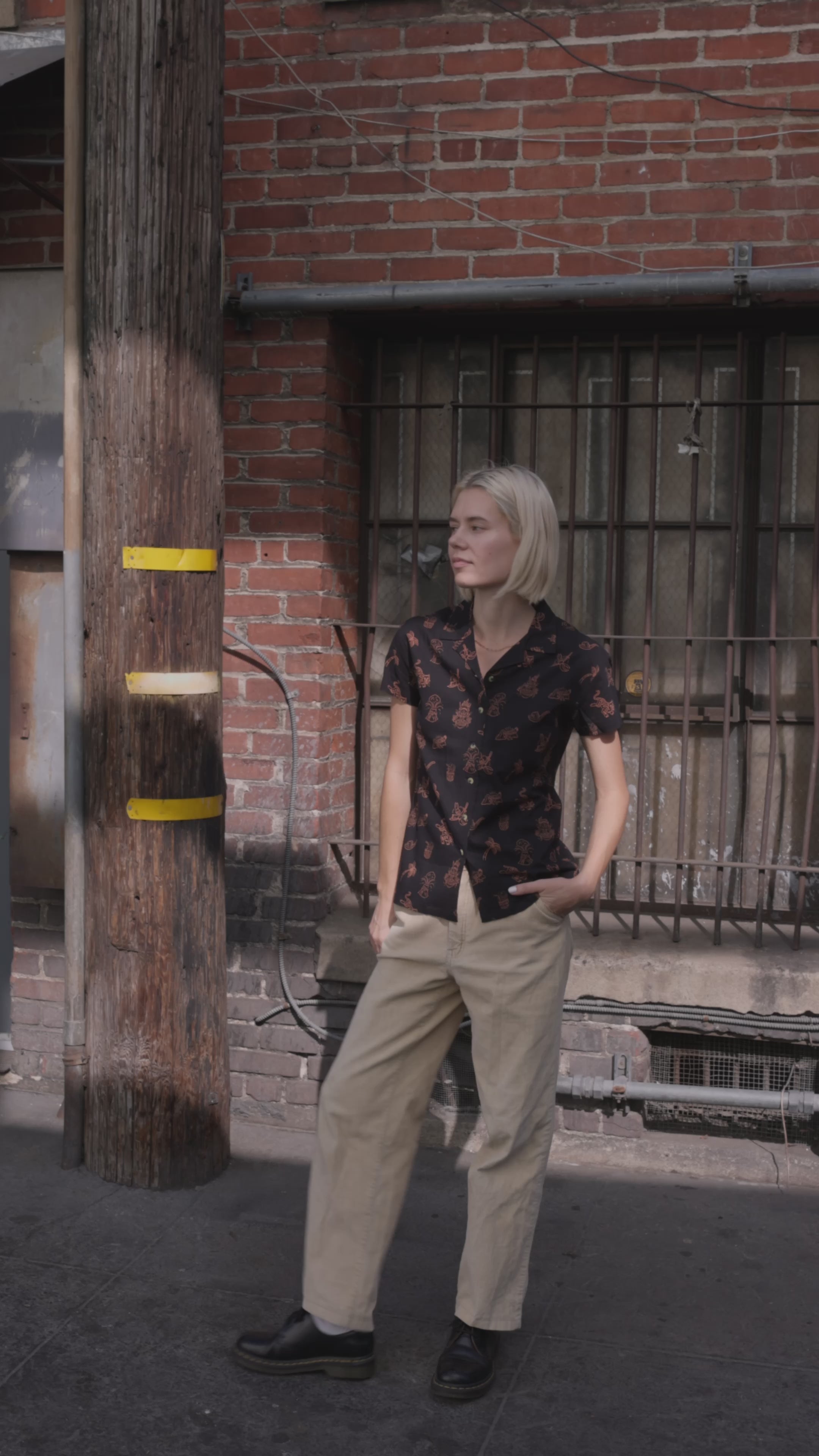 Spicy Noods Button-Up